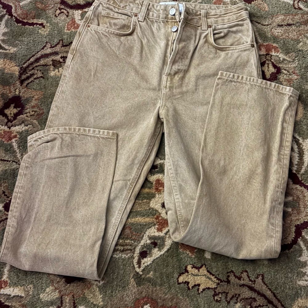 Reformation Tan Women Jeans